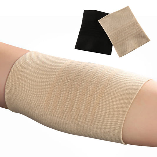 Plusock Solid Color Sports Compression Elbow Sleeves(3 Packs)