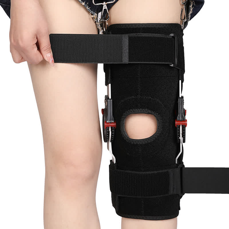 Knee Brace with Adjustable Bending Angle