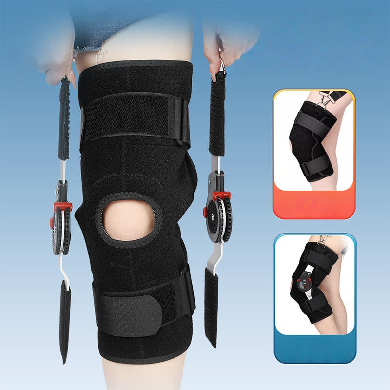 Knee Brace with Adjustable Bending Angle