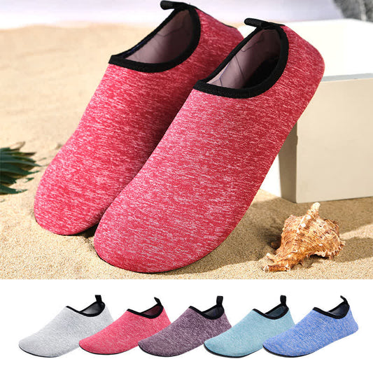 Plusock Solid Color Non-slip Indoor Floor Slippers