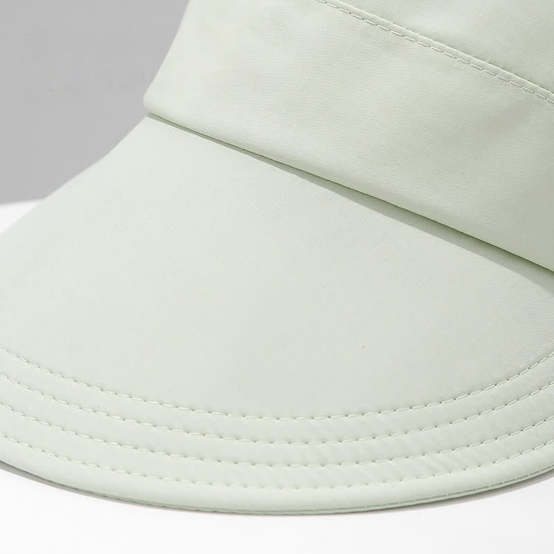 Half Open Top Sun Protection Visor Hat