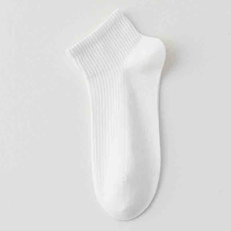 Striped Thin Cotton Breathable Ankle Sports Socks(6 Pairs)
