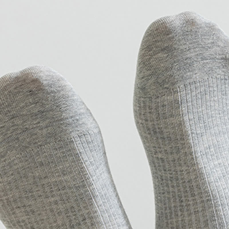 Striped Thin Cotton Breathable Ankle Sports Socks(6 Pairs)