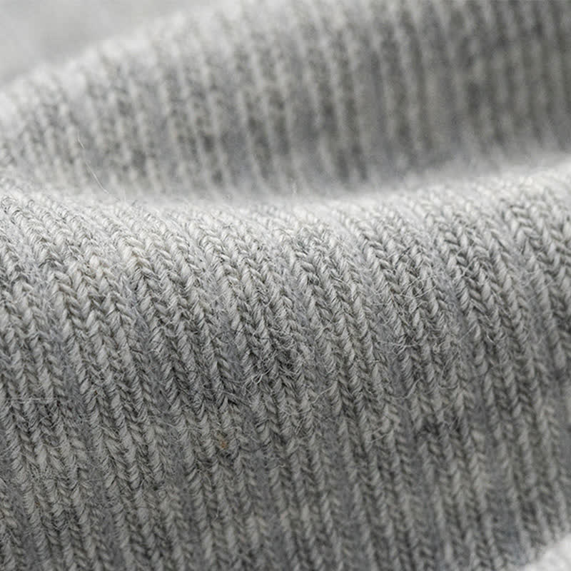 Striped Thin Cotton Breathable Ankle Sports Socks(6 Pairs)
