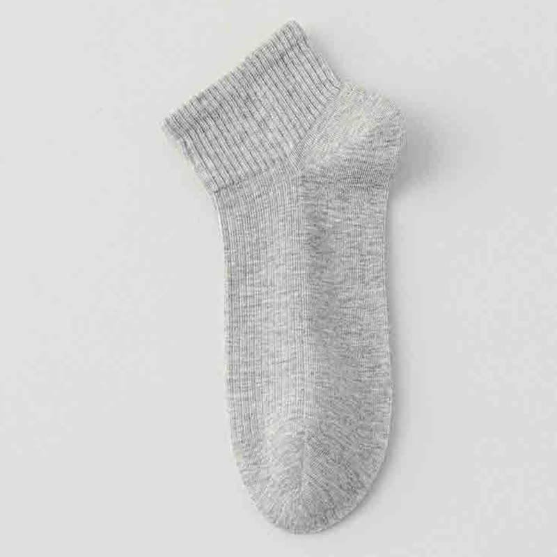 Striped Thin Cotton Breathable Ankle Sports Socks(6 Pairs)