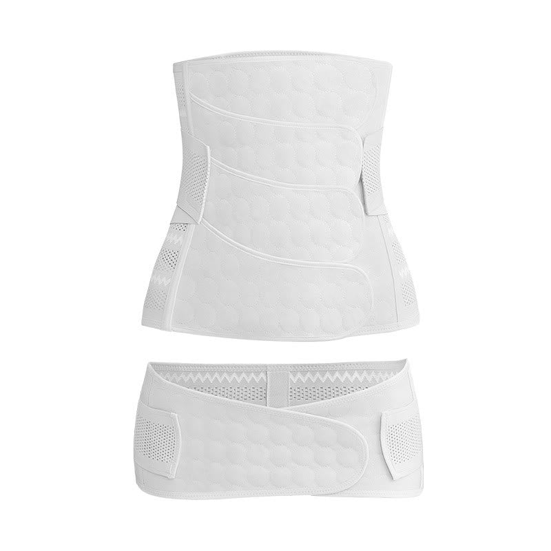 Solid Color Breathable Belly Belt Set