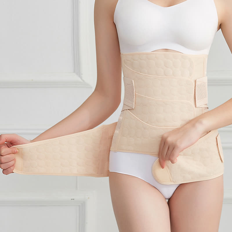 Solid Color Breathable Belly Belt Set