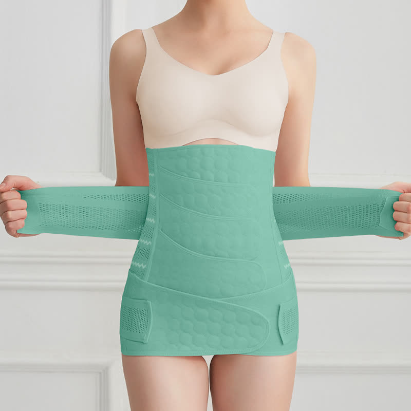 Solid Color Breathable Belly Belt Set