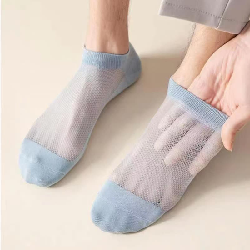 Breathable Wicking Mesh Ankle Socks(10 Pairs)