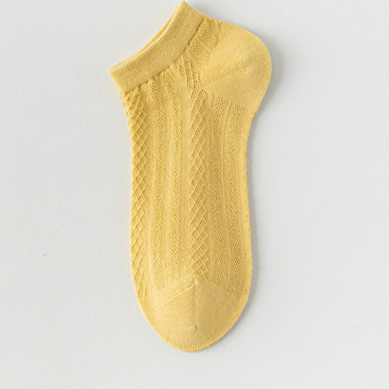 Breathable Lightweight Delicate Mesh Ankle Socks(10 Pairs)