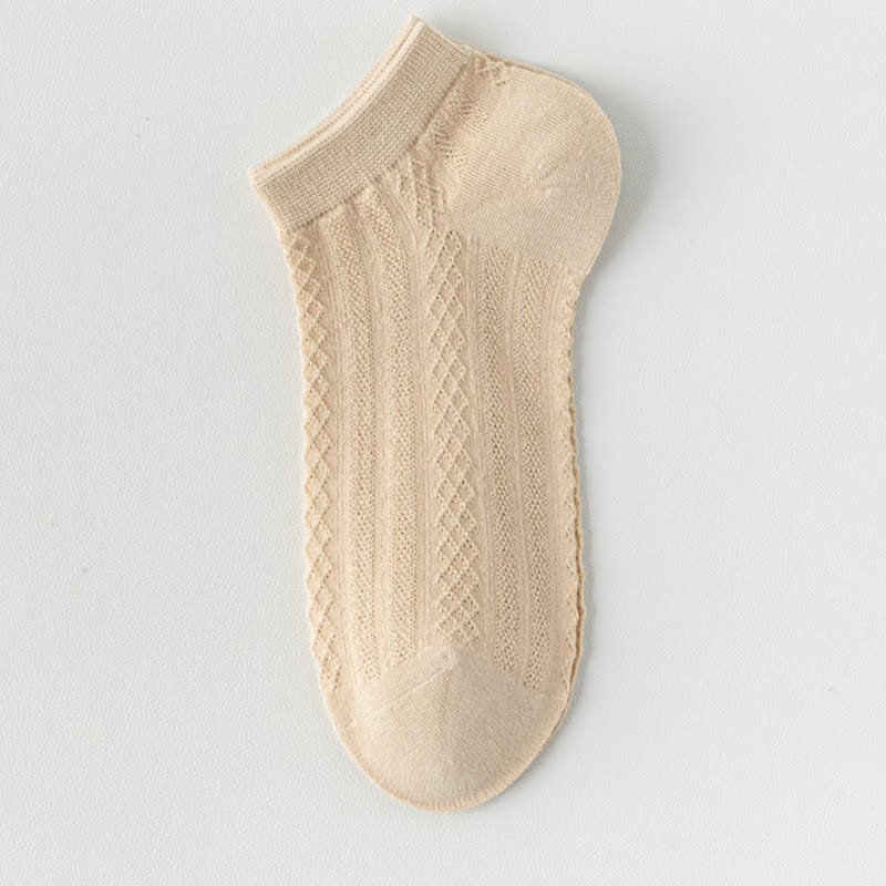 Breathable Lightweight Delicate Mesh Ankle Socks(10 Pairs)
