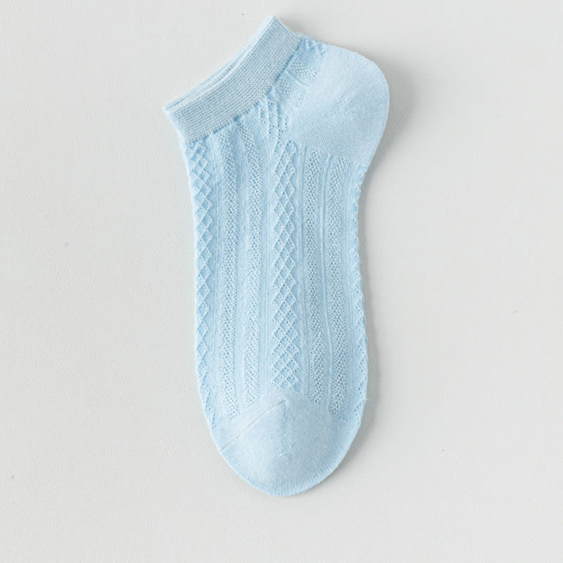 Breathable Lightweight Delicate Mesh Ankle Socks(10 Pairs)