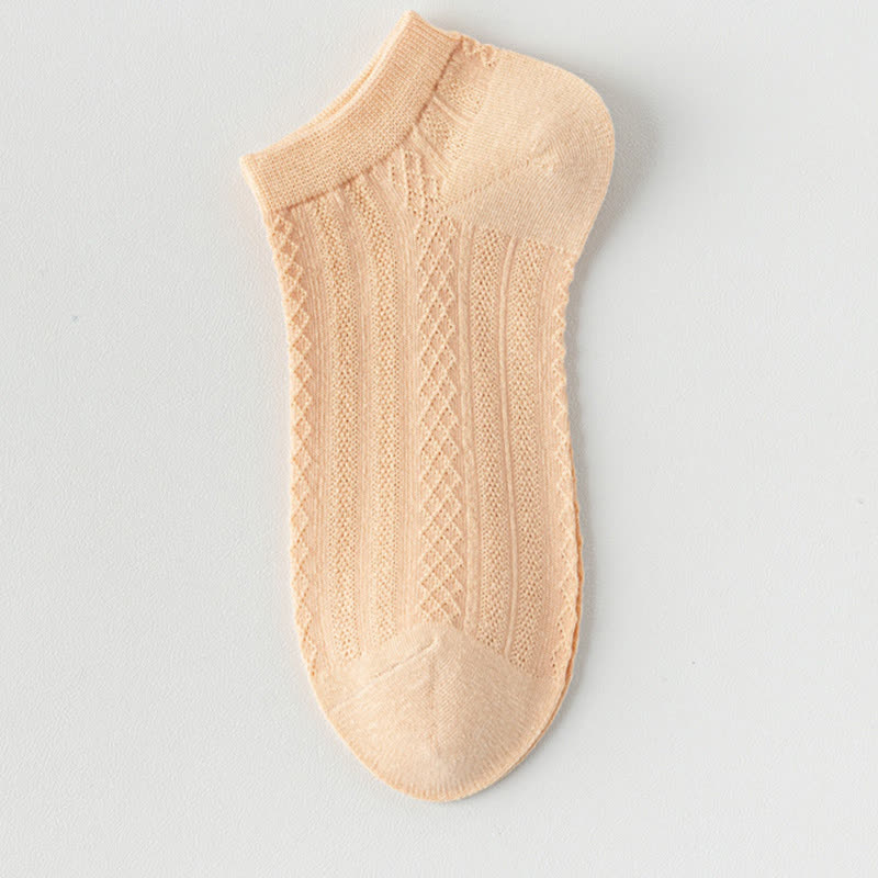 Breathable Lightweight Delicate Mesh Ankle Socks(10 Pairs)