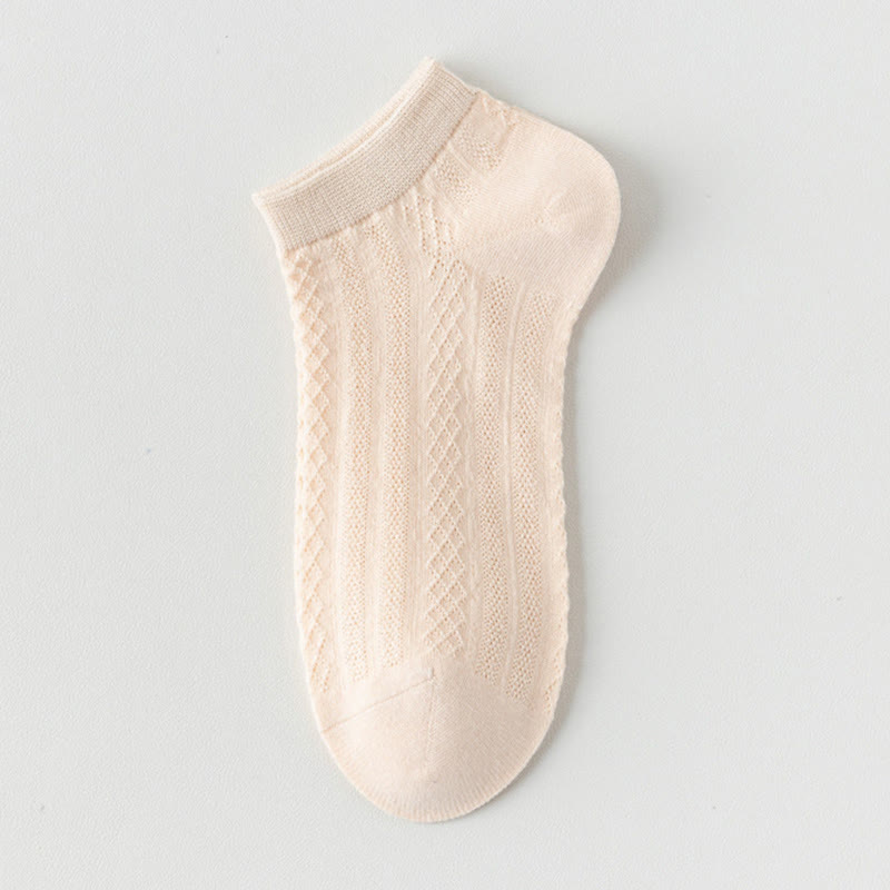 Breathable Lightweight Delicate Mesh Ankle Socks(10 Pairs)