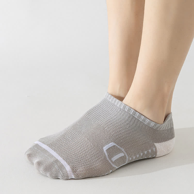 Plus Size Cotton High Elastic Ankle Compression Socks(5 Pairs)