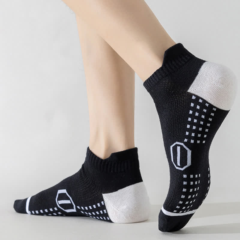 Plus Size Cotton High Elastic Ankle Compression Socks(5 Pairs)