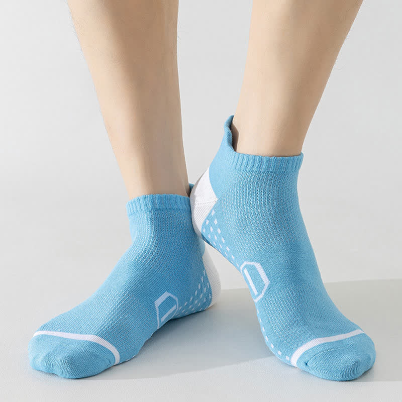Plus Size Cotton High Elastic Ankle Compression Socks(5 Pairs)