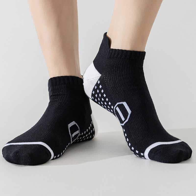 Plus Size Cotton High Elastic Ankle Compression Socks(5 Pairs)