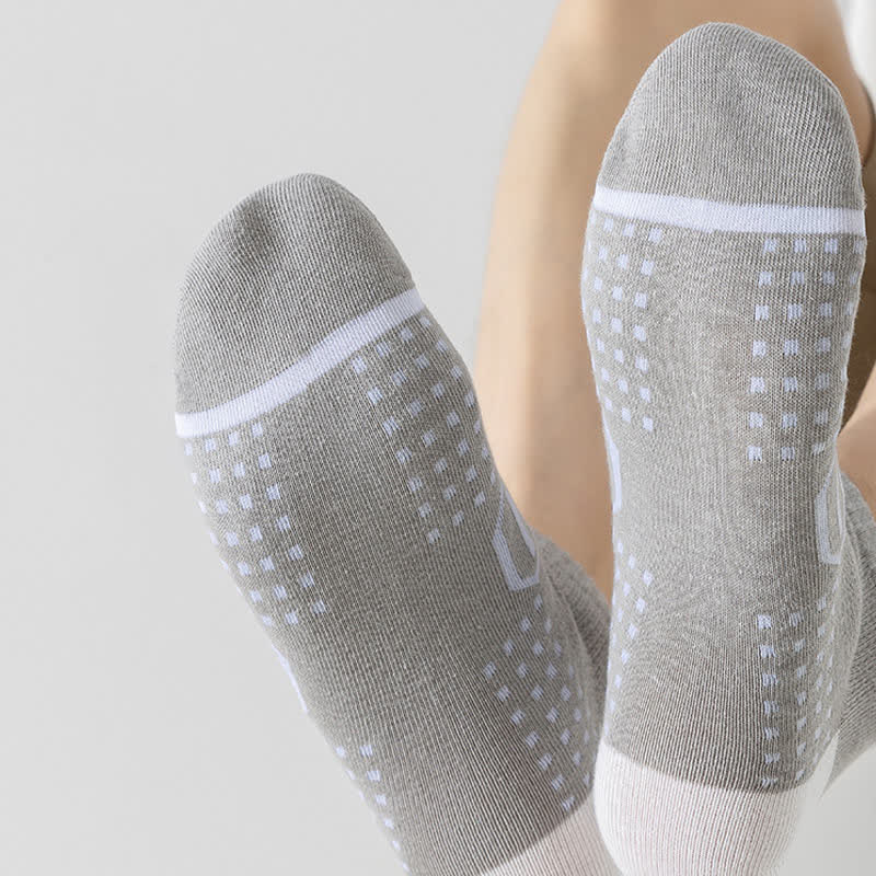 Plus Size Cotton High Elastic Ankle Compression Socks(5 Pairs)