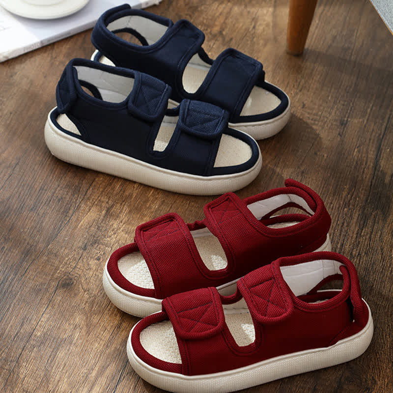 Plus Size Easy On Velcro Anti-slip Slippers
