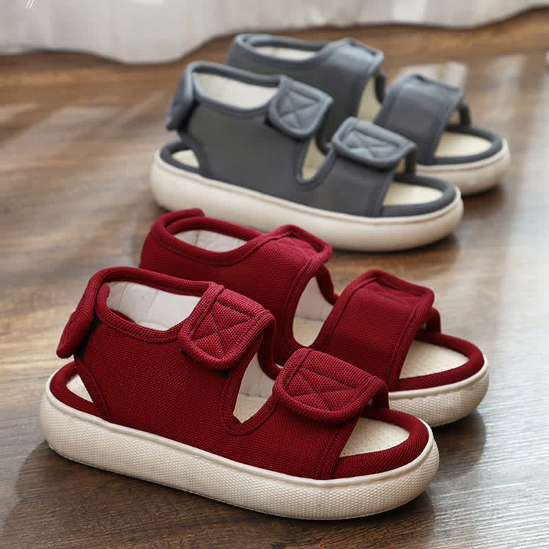 Plus Size Easy On Velcro Anti-slip Slippers