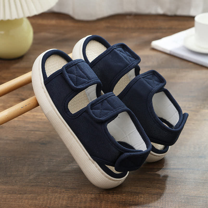 Plus Size Easy On Velcro Anti-slip Slippers