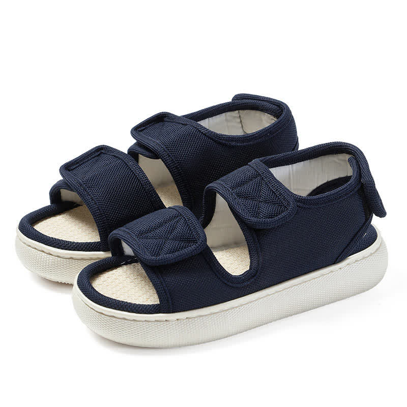 Plus Size Easy On Velcro Anti-slip Slippers