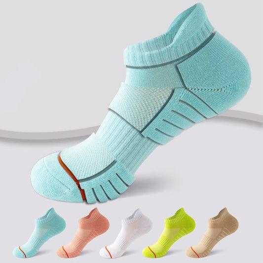 Plusock Sports Breathable Running   Ankle Compression Socks(5 Pairs)