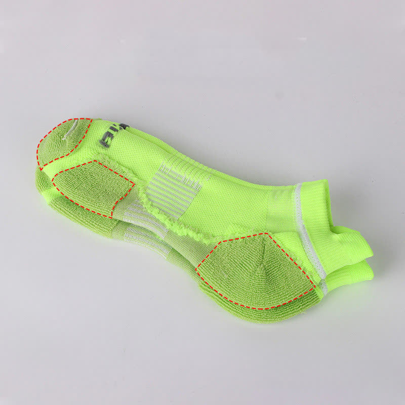 Cotton Sports Running Breathable Ankle Compression Socks(3 Pairs)