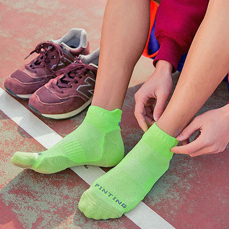 Cotton Sports Running Breathable Ankle Compression Socks(3 Pairs)