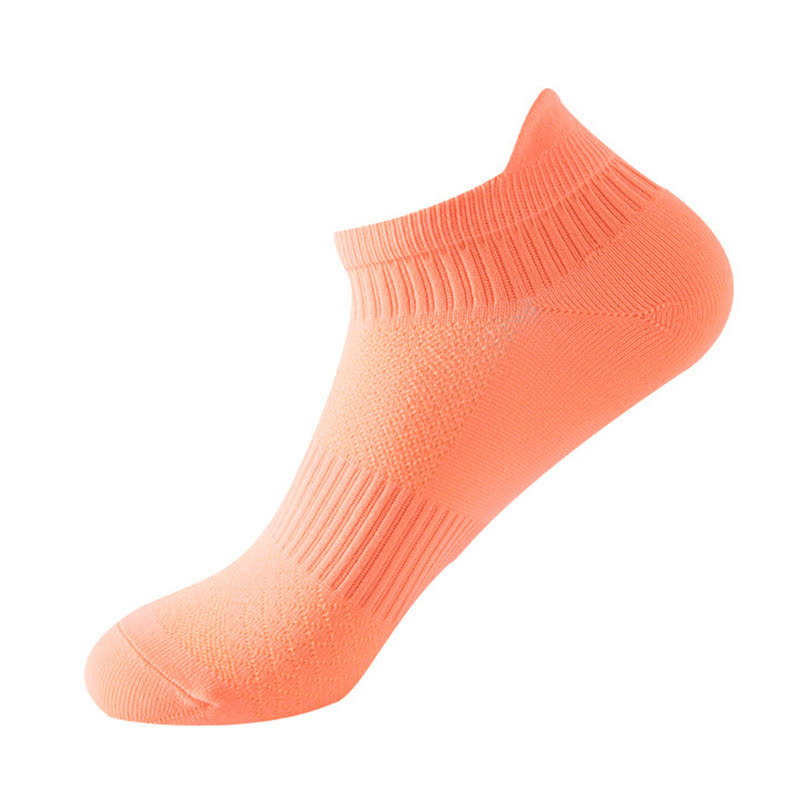 Solid Color Quick-drying Running Ankle Compression Socks(8 Pairs)