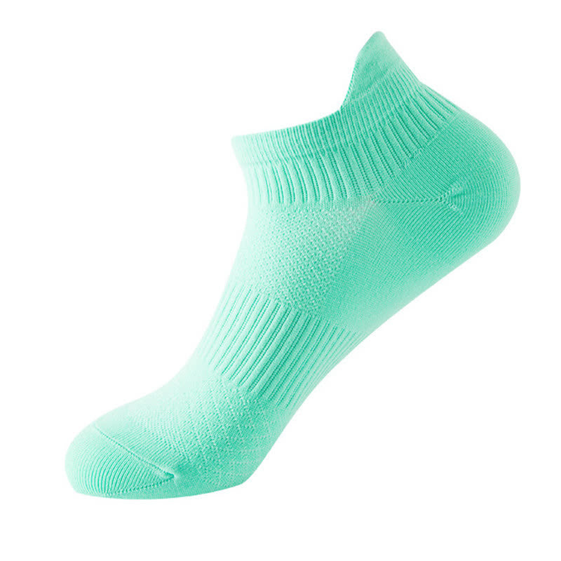 Solid Color Quick-drying Running Ankle Compression Socks(8 Pairs)