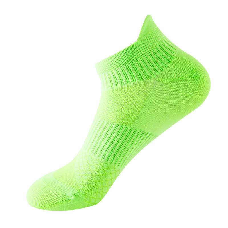 Solid Color Quick-drying Running Ankle Compression Socks(8 Pairs)