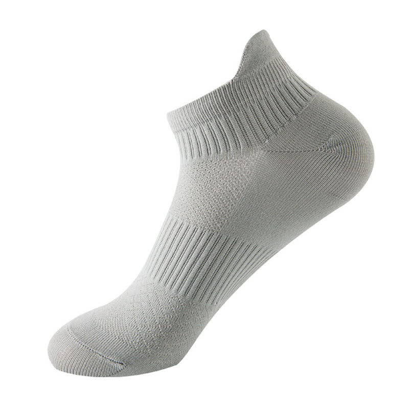 Solid Color Quick-drying Running Ankle Compression Socks(8 Pairs)