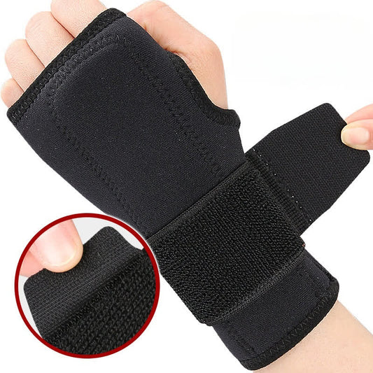 Plusock Adjustable Palm Wrap Compression Wrist Sleeve