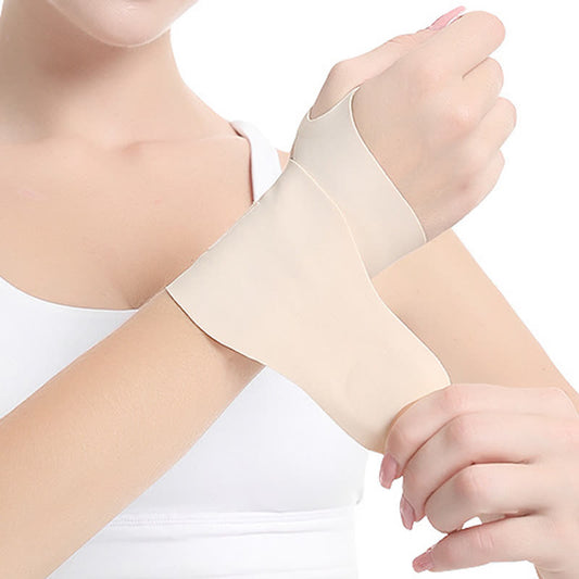 Plusock Badminton Tennis Sports Compression Wrist Sleeve