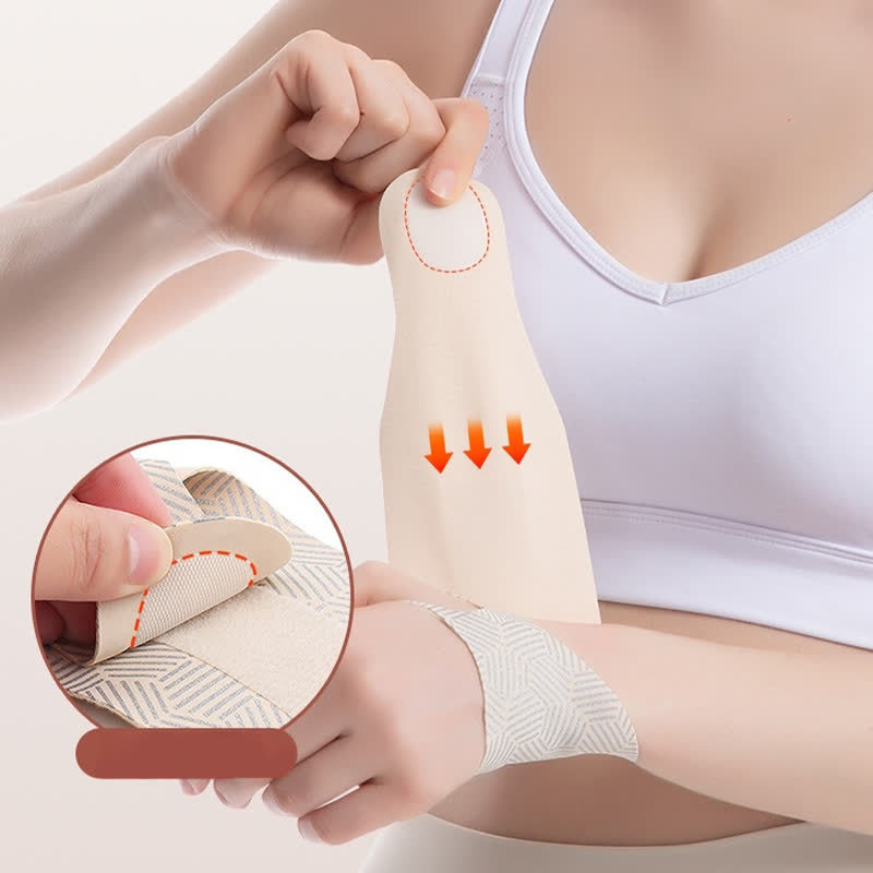 Stripe Print Ultra-Thin Wrist Sleeves