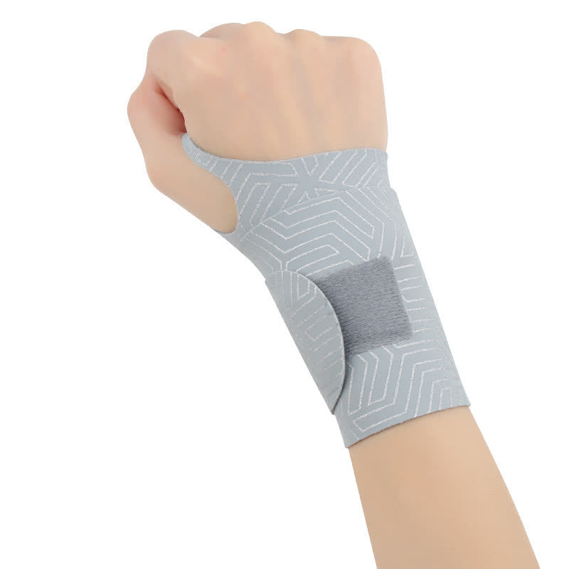 Stripe Print Ultra-Thin Wrist Sleeves