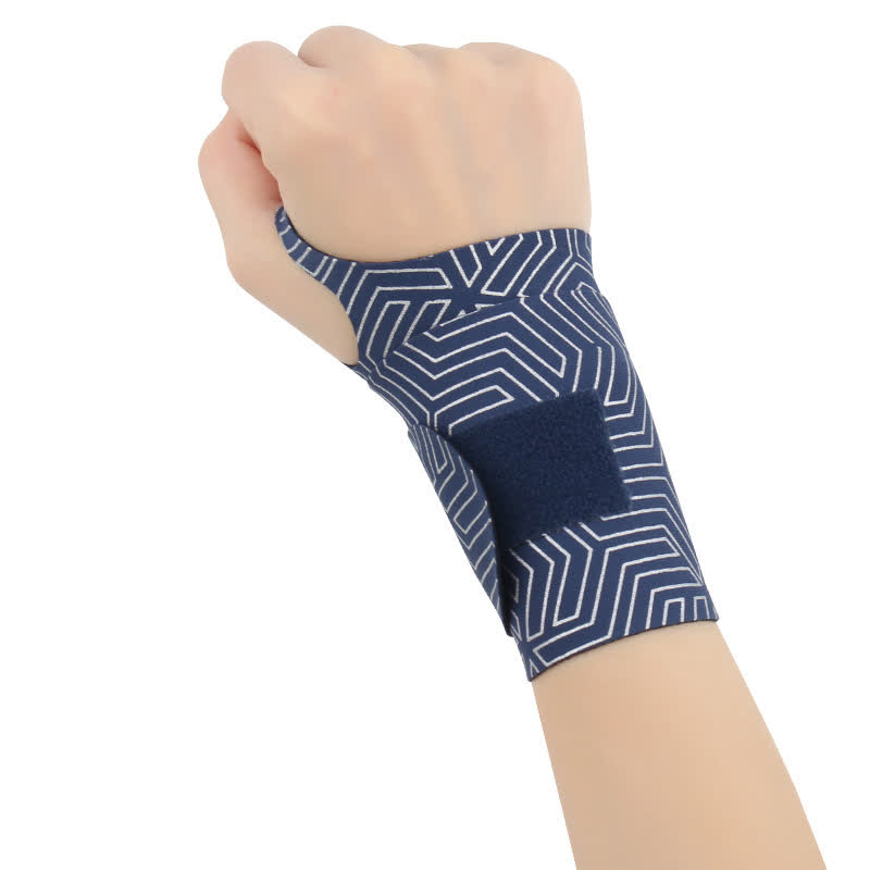 Stripe Print Ultra-Thin Wrist Sleeves