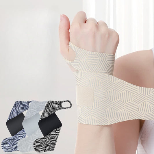 Plusock Stripe Print Ultra-Thin Wrist Sleeves