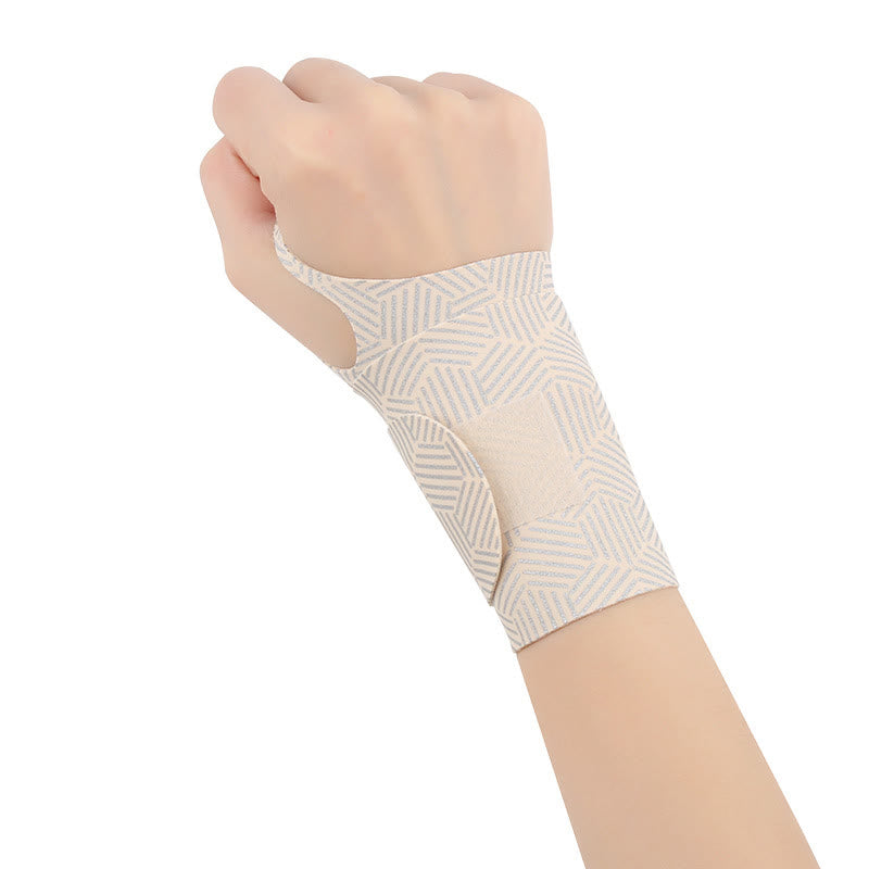 Stripe Print Ultra-Thin Wrist Sleeves