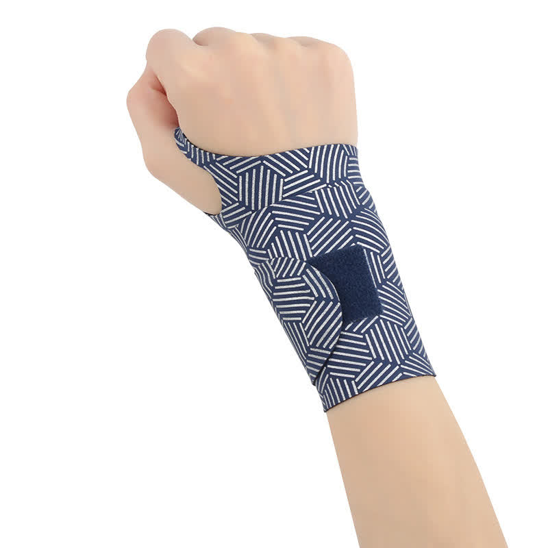 Stripe Print Ultra-Thin Wrist Sleeves