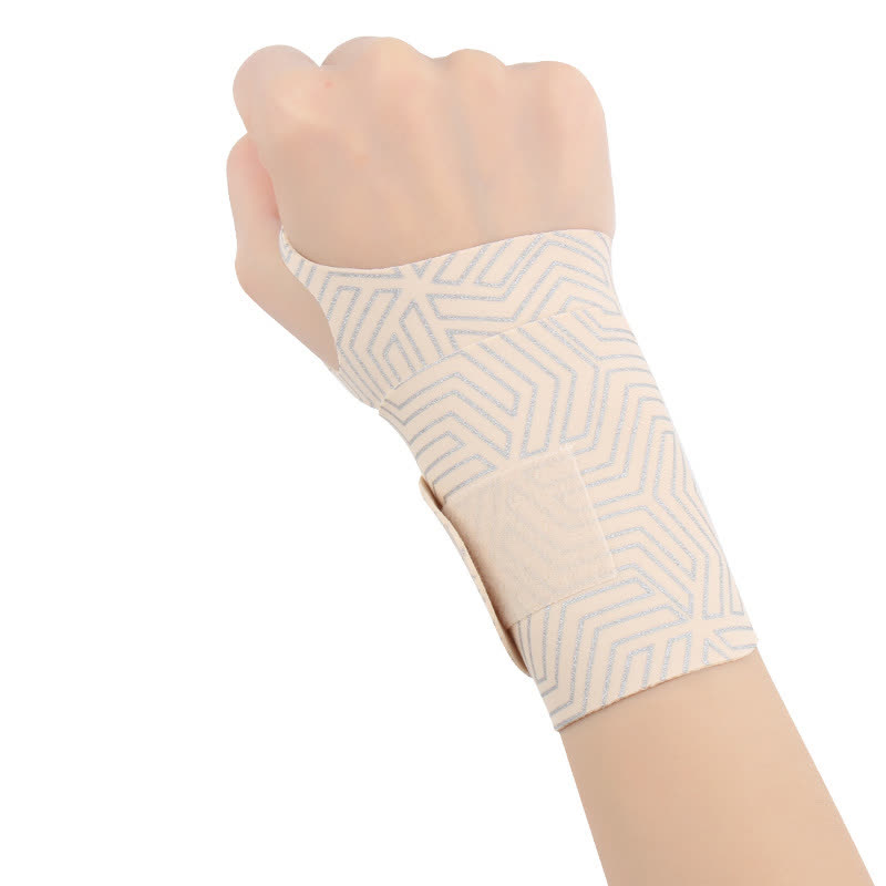 Stripe Print Ultra-Thin Wrist Sleeves