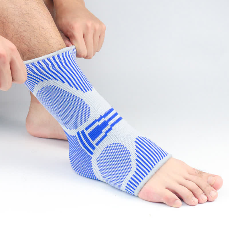 Breathable Knitted Sports Ankle Braces