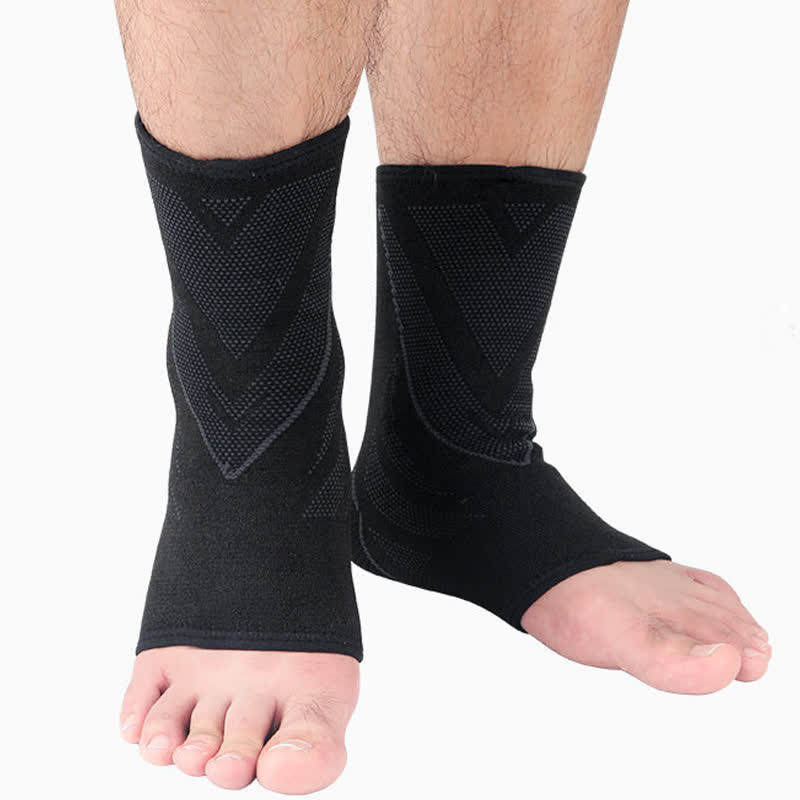 Knitted Breathable Non-slip Sports Ankle Braces
