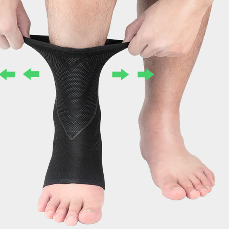 Knitted Breathable Non-slip Sports Ankle Braces