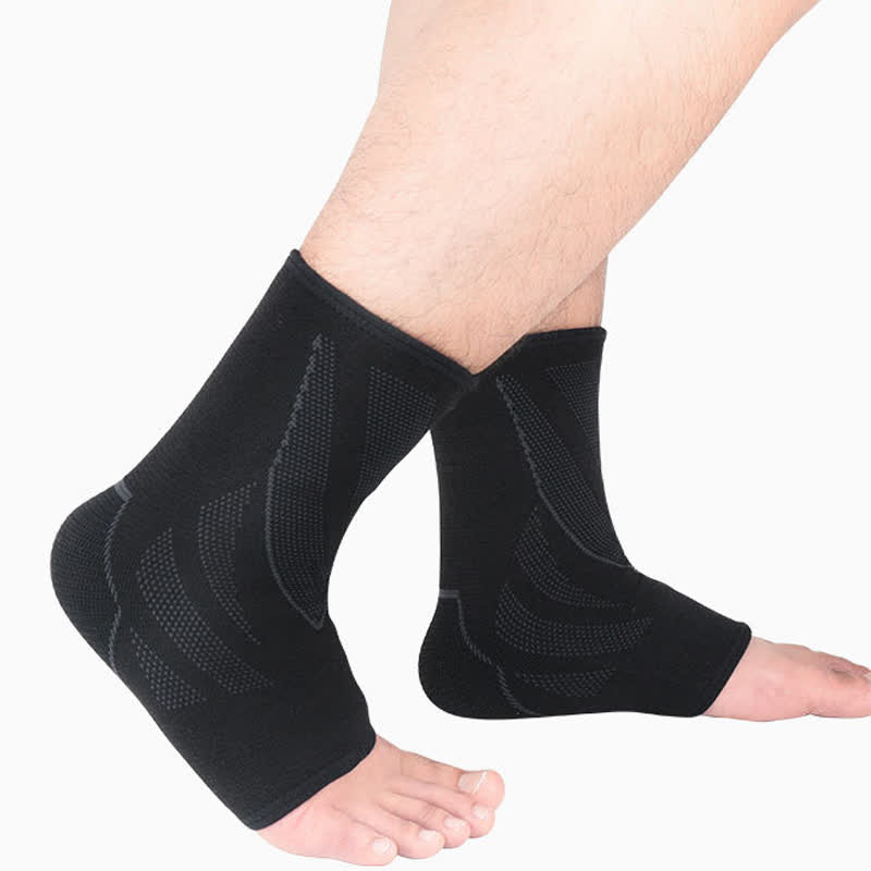 Knitted Breathable Non-slip Sports Ankle Braces