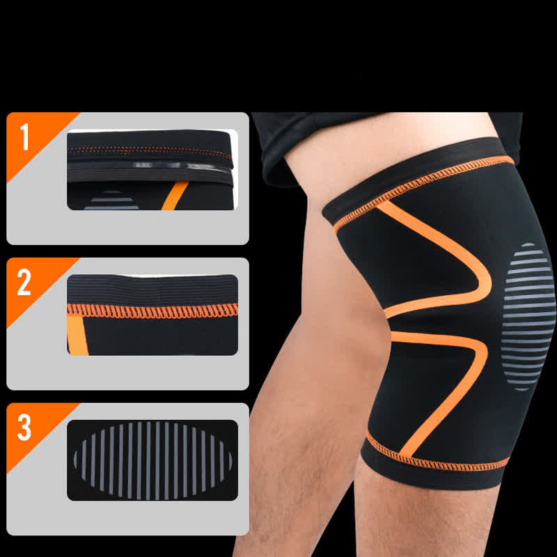 Plusock Compression Anti-collision Sports Knee Pads