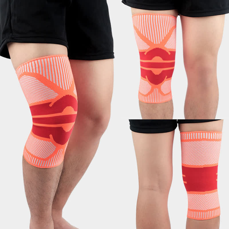 Knitted Breathable Sports Compression Knee Pads