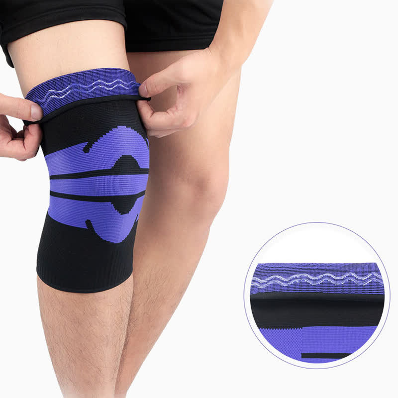Knitted Breathable Sports Compression Knee Pads